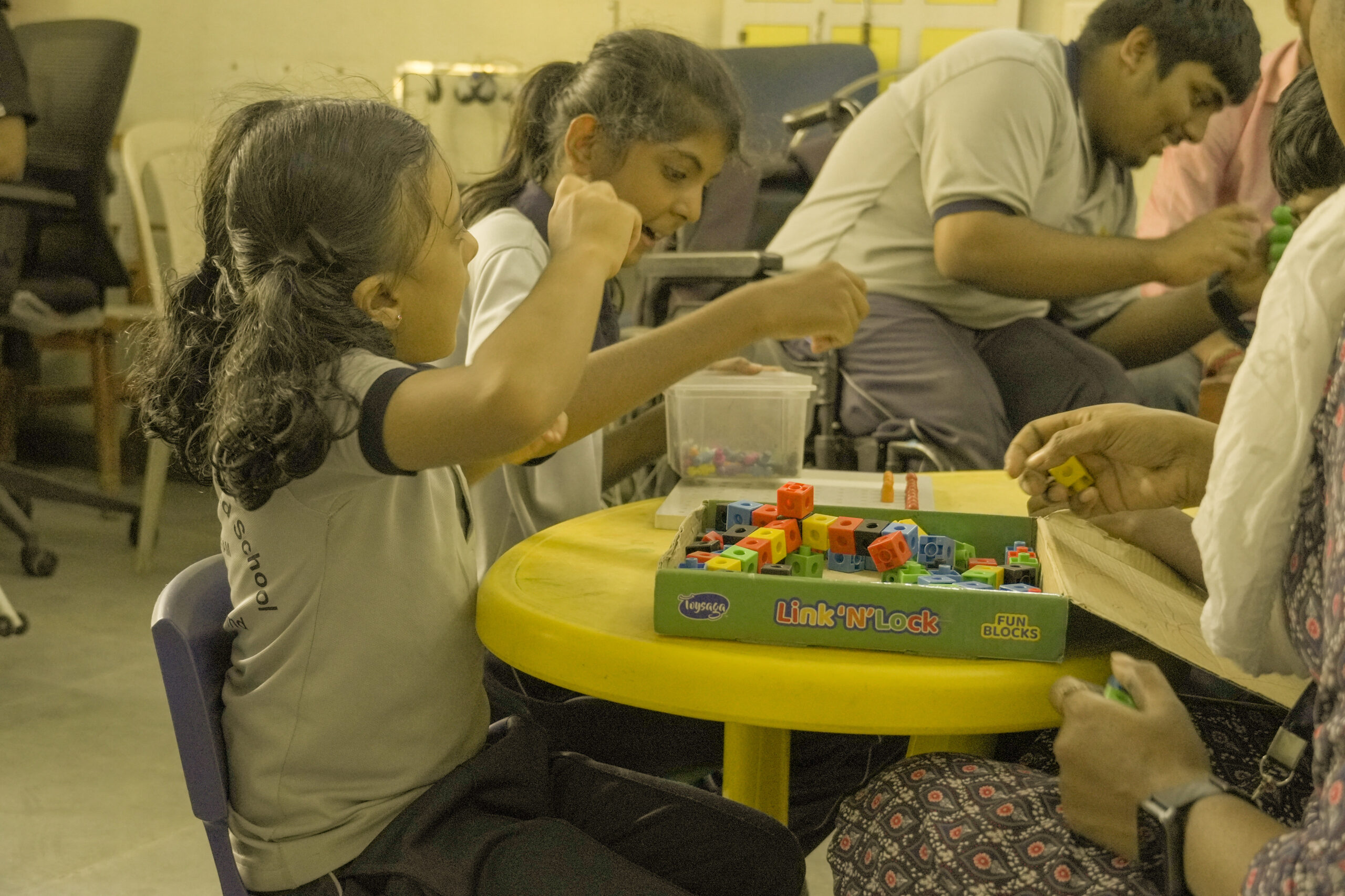 Person participating in APD rehabilitation programme