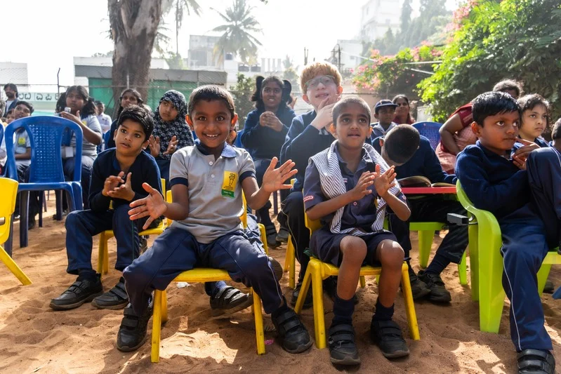 Children participating in inclusive education